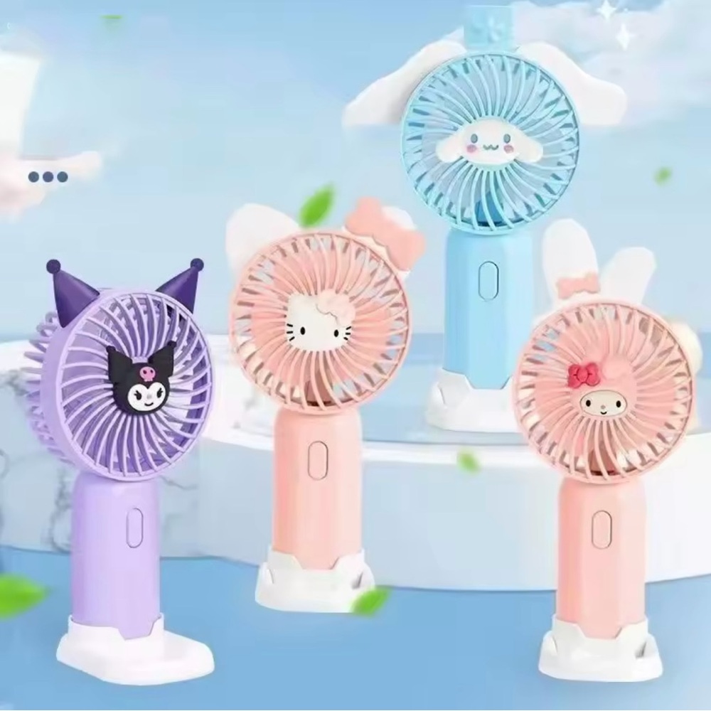 Hello Kitty & Friends Handheld Rechargeable fan